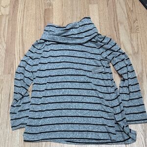 Cowl Neck Striped Sweater Women’s Van Heusen